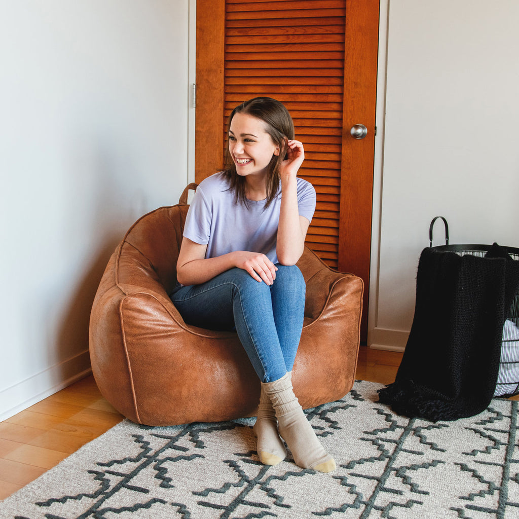 Bean Bag Chair for Teens & Adults